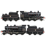 Graham Farish 372-626B N Gauge LMS Ivatt 2MT 46474 BR Lined Black (Early Emblem)