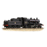 Graham Farish 372-626B N Gauge LMS Ivatt 2MT 46474 BR Lined Black (Early Emblem)