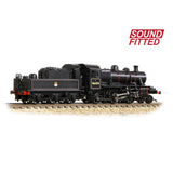 Graham Farish 372-626BSF N Gauge LMS Ivatt 2MT 46474 BR Lined Black (Early Emblem)(DCC SOUND)