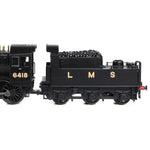 Graham Farish 372-627A N Gauge LMS Ivatt 2MT 6418 LMS Black