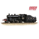 Graham Farish 372-627ASF N Gauge LMS Ivatt 2MT 6418 LMS Black (DCC SOUND)