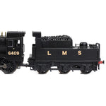 Graham Farish 372-627B N Gauge LMS Ivatt 2MT 6409 LMS Black