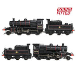 Graham Farish 372-628ASF N Gauge LMS Ivatt 2MT 46447 BR Lined Black (Late Crest)(DCC SOUND)