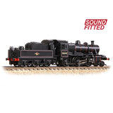 Graham Farish 372-628ASF N Gauge LMS Ivatt 2MT 46447 BR Lined Black (Late Crest)(DCC SOUND)