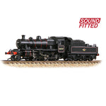 Graham Farish 372-628ASF N Gauge LMS Ivatt 2MT 46447 BR Lined Black (Late Crest)(DCC SOUND)