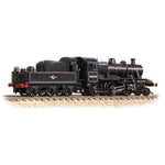 Graham Farish 372-628B N Gauge LMS Ivatt 2MT 46464 BR Lined Black (Late Crest)