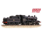 Graham Farish 372-628BSF N Gauge LMS Ivatt 2MT 46464 BR Lined Black (Late Crest)