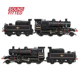 Graham Farish 372-628BSF N Gauge LMS Ivatt 2MT 46464 BR Lined Black (Late Crest)