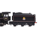 Graham Farish 372-727B N Gauge BR Standard 5MT with BR1B Tender 73100 BR Lined Black (Early Emblem)