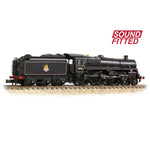 Graham Farish 372-727BSF N Gauge BR Standard 5MT with BR1B Tender 73100 BR Lined Black (Early Emblem)