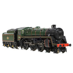 Graham Farish 372-728B N Gauge BR Standard 5MT with BR1 Tender 73026 BR Lined Green (Late Crest)