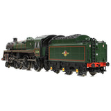 Graham Farish 372-728B N Gauge BR Standard 5MT with BR1 Tender 73026 BR Lined Green (Late Crest)