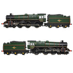 Graham Farish 372-728B N Gauge BR Standard 5MT with BR1 Tender 73026 BR Lined Green (Late Crest)