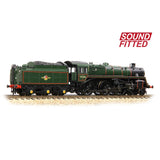 Graham Farish 372-728BSF N Gauge BR Standard 5MT with BR1 Tender 73026 BR Lined Green (Late Crest)