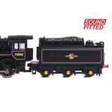 Graham Farish 372-729SF N Gauge BR Standard 5MT with BR1 Tender 73050 BR Lined Black (Late Crest)(DCC SOUND)