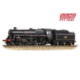 Graham Farish 372-729SF N Gauge BR Standard 5MT with BR1 Tender 73050 BR Lined Black (Late Crest)(DCC SOUND)