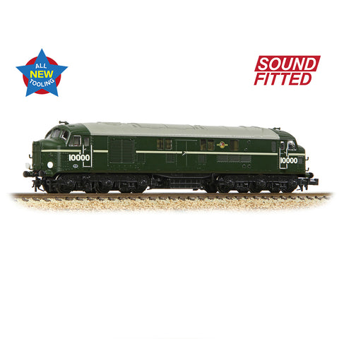 Graham Farish 372-914SF N Gauge LMS 10000 BR Green (Late Crest)