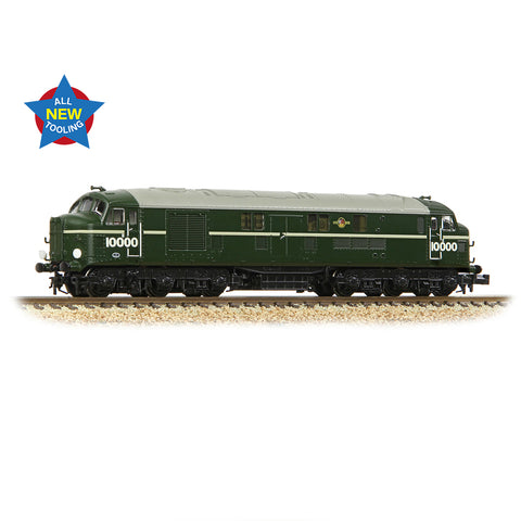 Graham Farish 372-914 N Gauge LMS 10000 BR Green (Late Crest)