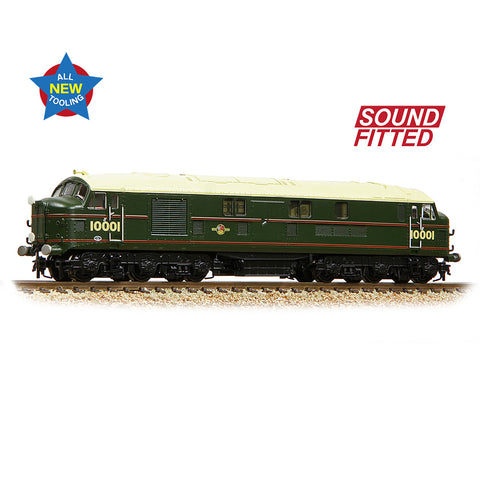 Graham Farish 372-917SF N Gauge LMS 10001 BR Lined Green (Late Crest)