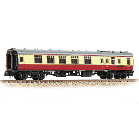 Graham Farish 374-081B N Gauge BR Mk1 BCK Brake Composite Corridor Coach BR Crimson & Cream