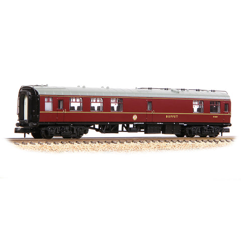 Graham Farish 374-107B N Gauge BR Mk1 RMB Restaurant Miniature Buffet BR Maroon