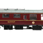 Graham Farish 374-107C N Gauge BR Mk1 RMB Restaurant Miniature Buffet Coach BR Maroon