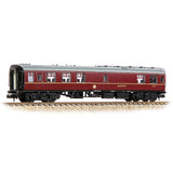 Graham Farish 374-107C N Gauge BR Mk1 RMB Restaurant Miniature Buffet Coach BR Maroon