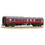 Graham Farish 374-112 N Gauge BR Mk1 RMB Restaurant Miniature Buffet Coach WCRC Maroon