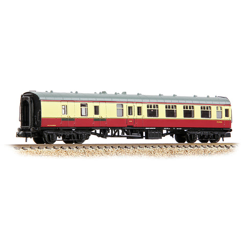 Graham Farish 374-185E N Gauge BR Mk1 BSK Brake Second Corridor BR Crimson & Cream