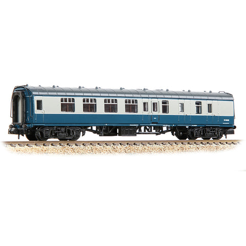 Graham Farish 374-188E N Gauge BR Mk1 BSK Brake Second Corridor Coach BR Blue & Grey