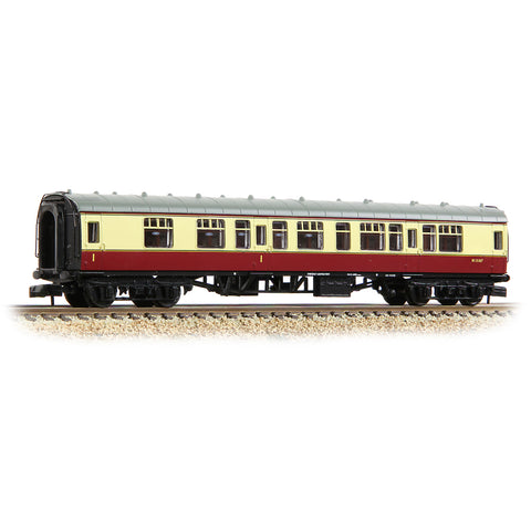 Graham Farish 374-255E N Gauge BR Mk1 CK Composite Corridor Coach BR Crimson & Cream