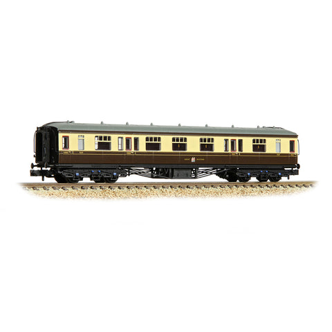 Graham Farish 374-561B N Gauge GWR Hawksworth Composite Corridor GWR Chocolate & Cream