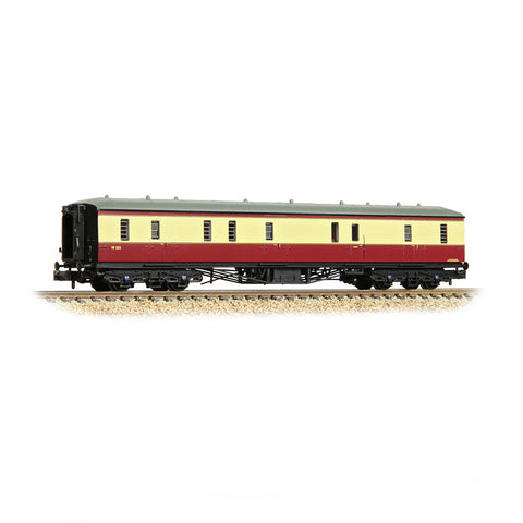 Graham Farish 374-585A N Gauge GWR Hawksworth Full Brake BR Crimson & Cream