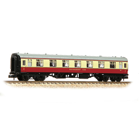 Graham Farish 374-807A N Gauge BR Mk1 RFO Restaurant First Open BR Crimson & Cream