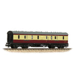 Graham Farish 374-886A N Gauge LMS Stanier 50ft Full Brake BR Crimson & Cream