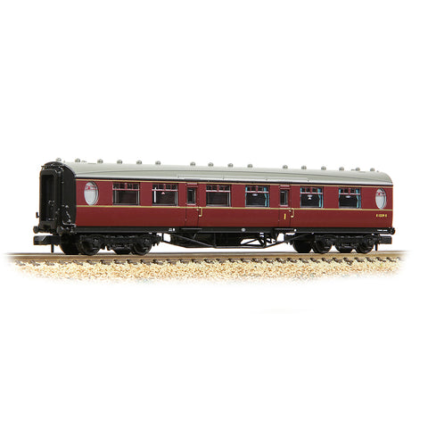 Graham Farish 376-227A N Gauge BR Thompson Composite Corridor Coach Maroon