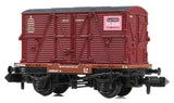 Graham Farish 377-2023K N Gauge Conflat Wagon BR Bauxite (Early) Patons BD Container