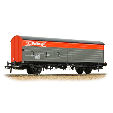 Bachmann 38-128A OO Gauge BR VAA Van BR Railfreight Red & Grey