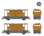 Bachmann 38-978 OO Gauge LMS 20T Brake Van BR Bauxite (Late)