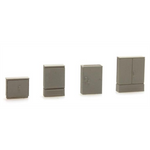 Artitec 387.296 HO/OO Gauge Switchboxes Set B (4 Pieces)