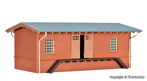 Kibri 39306 HO/OO Gauge Freight Shed Kit