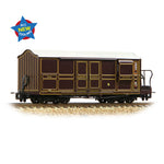 Bachmann 394-076 OO-9 Gauge Ffestiniog Railway Curly Roof Van No.1 FR Lined Plum