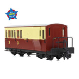 Bachmann 394-085 OO-9 Gauge Ffestiniog Railway Brake Third No. 8 Crimson & Cream