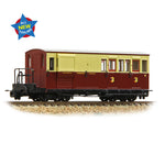 Bachmann 394-085 OO-9 Gauge Ffestiniog Railway Brake Third No. 8 Crimson & Cream