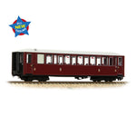 Bachmann 394-101 OO-9 Gauge Ffestiniog Railway 'Tin Car' Saloon Third No. 119 FR Maroon