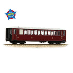 Bachmann 394-101A OO-9 Gauge Ffestiniog Railway 'Tin Car' Saloon Third No. 120 FR Maroon