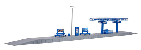 Kibri 39557 HO/OO Gauge Modern Platform with LED Lighting Kit