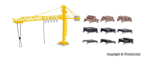 Kibri 39817 HO/OO Gauge Crane with Threshold Stack Kit