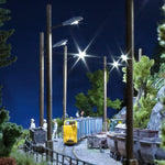 Busch 4154 HO/OO Gauge Street Lamp on Wooden Pole
