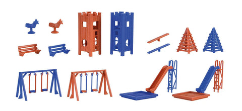 Vollmer 43665 HO Gauge Children's Playground Kit